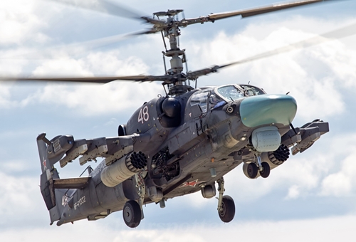 Nga sẽ trang bị 114 trực thăng Ka-52 Alligator cho lực lượng không quân